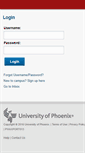 Mobile Screenshot of classroom.phoenix.edu