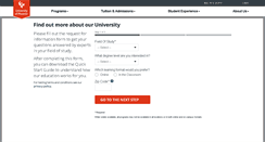 Desktop Screenshot of businessandmanagementdegrees.phoenix.edu